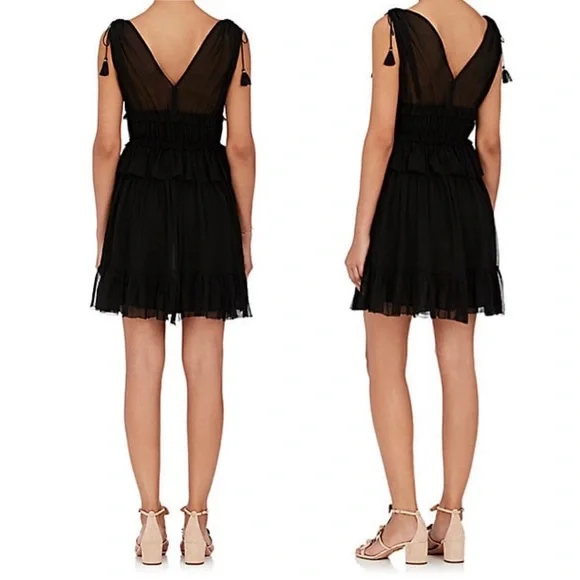 Ulla Johnson x Barneys Silk Georgette Noelle Dress